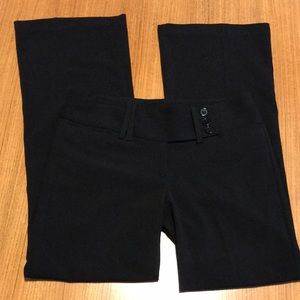 Speak Milan Wide Leg Black Dress Pants Size 7 long